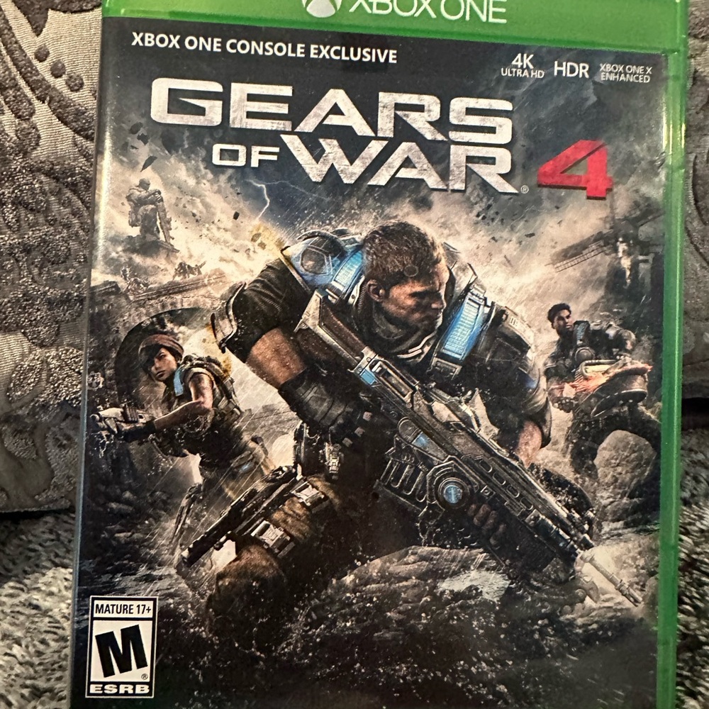 Gears of War 4 for Xbox One - Green Case